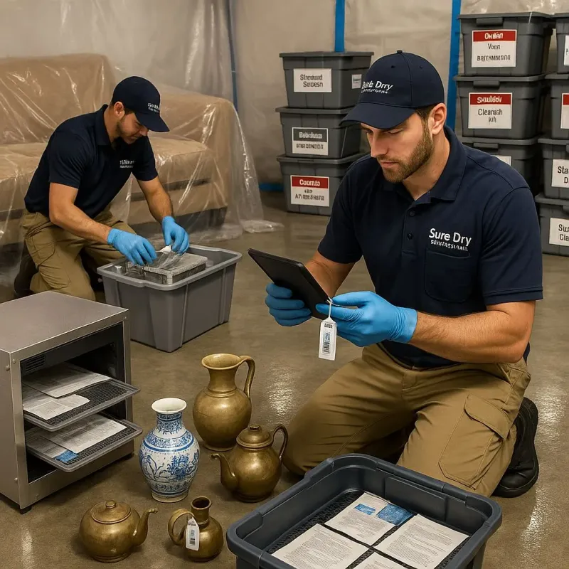 Content Protection and Restoration process in West Babylon, NY